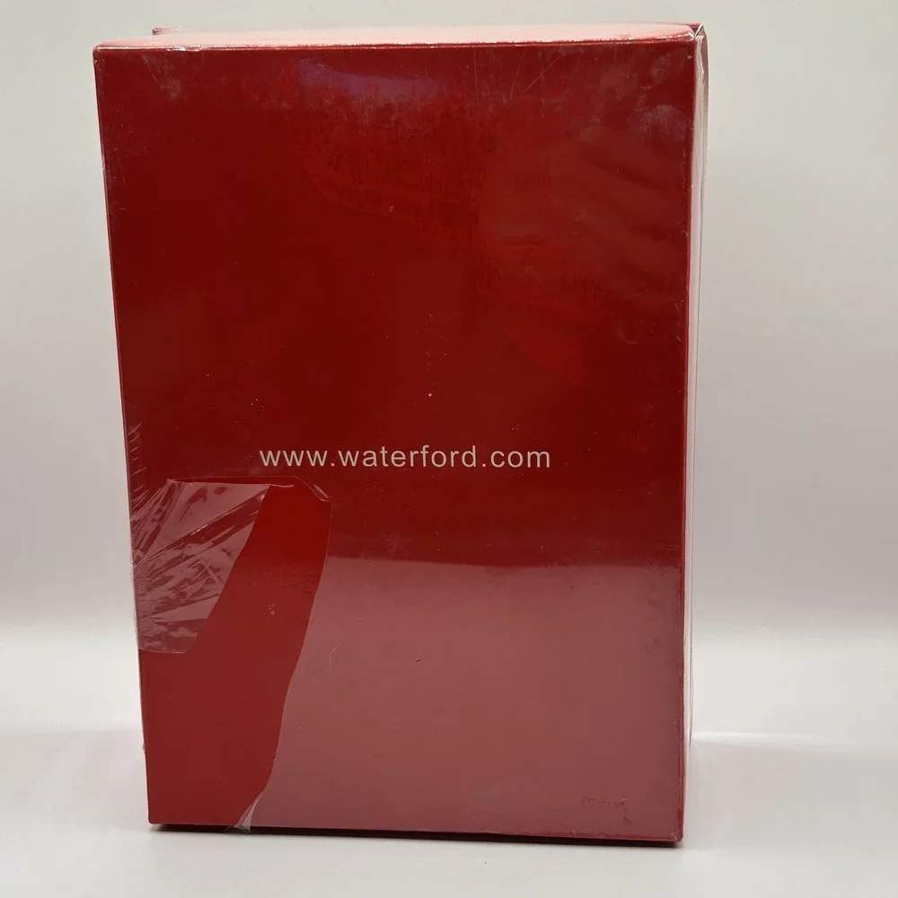 Marquis by Waterford Finial Ornaments Set of 2 • Iridescent Glass • New in Box